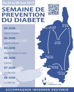 Semaine de prévention du diabete du 03 au 08 juin 2013